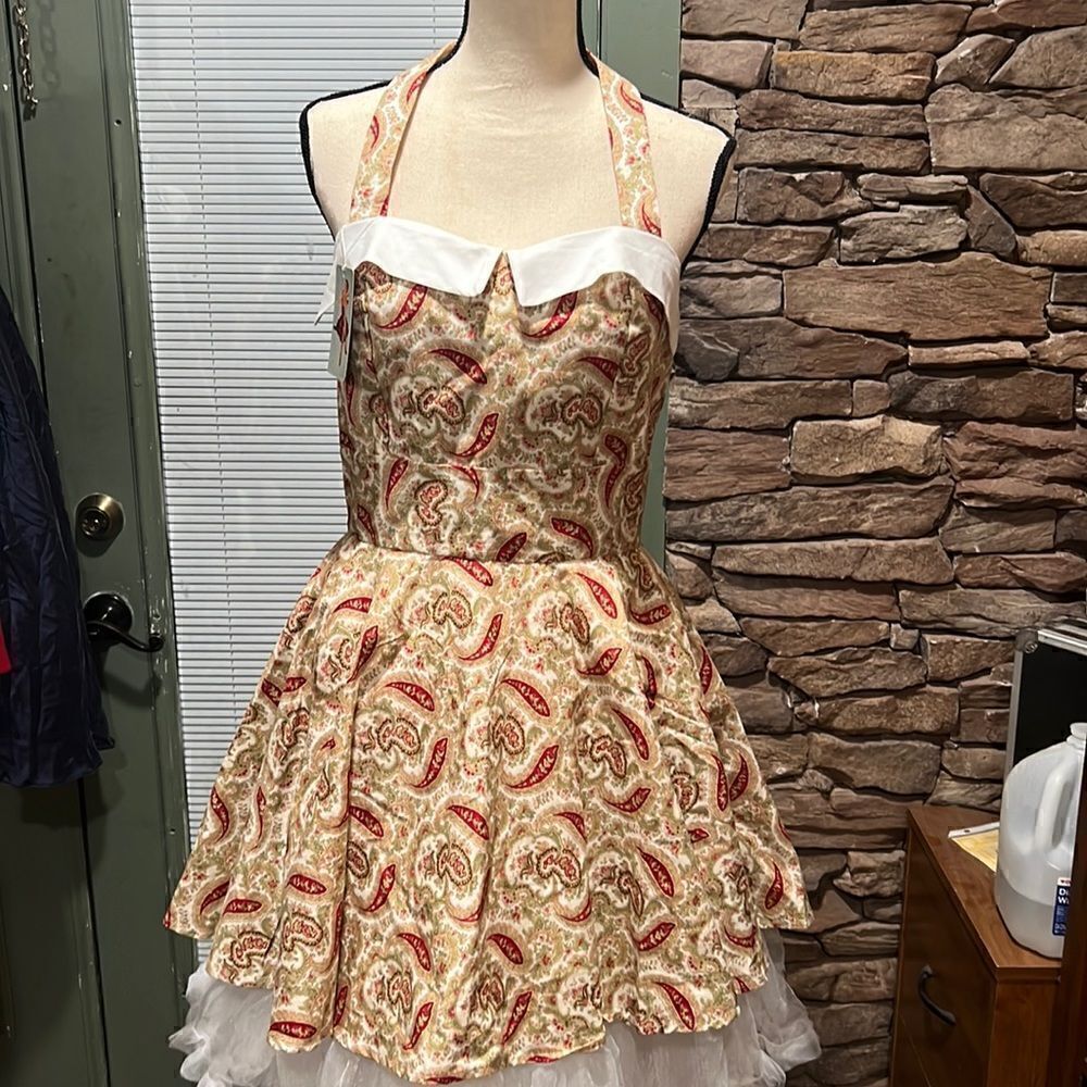 125. Handmade Vintage 50’s Pinup style Apron choose your color